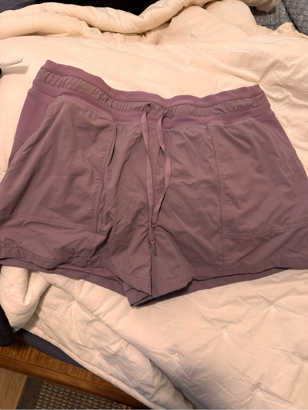 lululemon athletica Lavender Drawcord Athletic Shorts